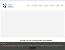 Tablet Screenshot of aif.es