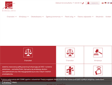 Tablet Screenshot of aif.com.pl